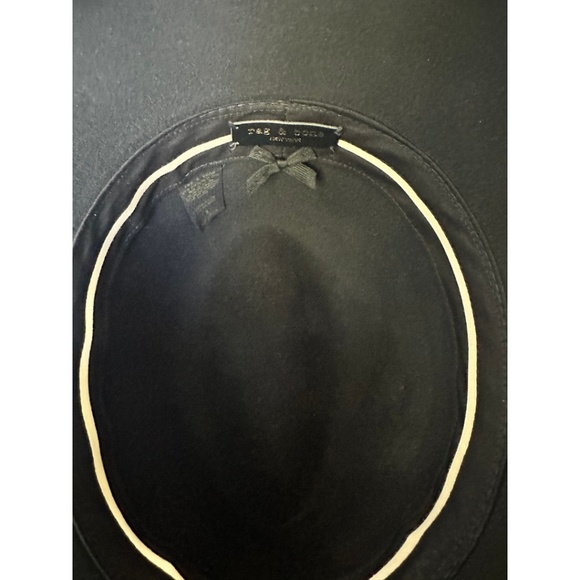 Rag & Bone Floppy Brim Fedora in Black, Size Medium - Picture 7 of 11